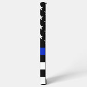 Coque Samsung Galaxy Indicateur de police de nom personnalisé (Côté gauche)