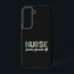 Coque Samsung Galaxy Infirmière Père Noël Favorite Elf Life Infirmière<br><div class="desc">Infirmière Père Noël Favorite Elf Life Infirmière Jour Cadeaux Inspiration</div>