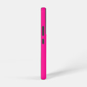 Coque Samsung Galaxy Initiales Monogramme Modernes Rose Chaud (Côté droit)