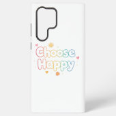 Coque Samsung Galaxy Inspirational and Cheerful Positive Message (Verso)