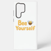 Coque Samsung Galaxy Inspirational "Be Yourself" Positive Message (Verso)