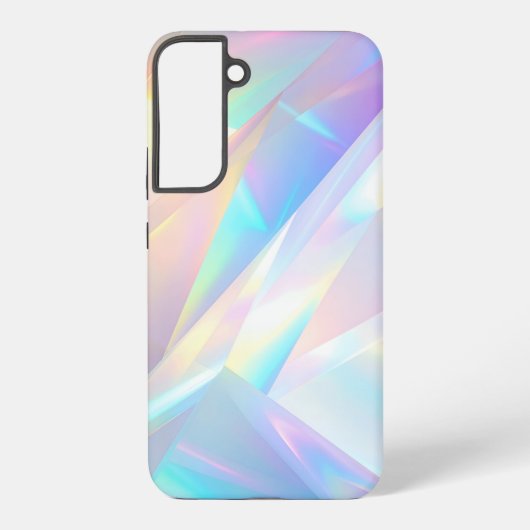Coque Samsung Galaxy Iridescent Crystal Prism Holographic Design (Verso)