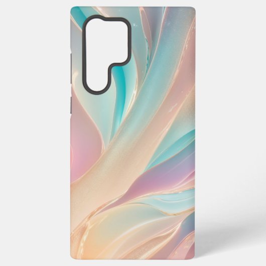 Coque Samsung Galaxy Iridescent Pastel Aurora Phone Case (Verso)
