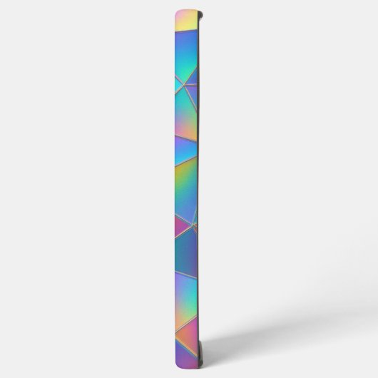 Coque Samsung Galaxy Iridescent Polygon (Côté gauche)