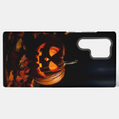 Coque Samsung Galaxy Jack-o-lanterne éffrayant (Verso Horizontal)