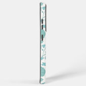 Coque Samsung Galaxy Jacobean Floral Big Motif Tee sur blanc (Côté droit)