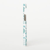 Coque Samsung Galaxy Jacobean Floral Big Motif Tee sur blanc (Côté gauche)