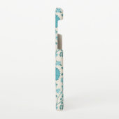 Coque Samsung Galaxy Jacobean Floral Big Motif Tee sur Crème (Côté gauche)