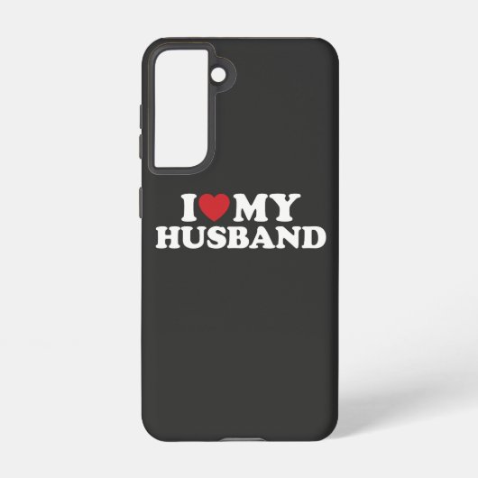 Coque Samsung Galaxy J'ADORE MON MARI J'AI COEUR Super Retro (Verso)
