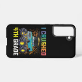 Coque Samsung Galaxy J'ai broyé 4e année Monster Truck Graduation (Verso Horizontal)