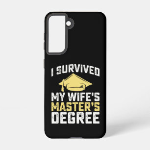 Coque Samsung Galaxy J'ai survécu à la maîtrise de ma femme