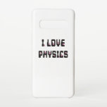 Coque Samsung Galaxy S10 J'aime la physique<br><div class="desc">J'adore la physique. Un must pour tous les physiciens,  étudiants en physique,  professeurs de physique et amateurs de physique. Un assortiment parfait pour les vêtements,  t-shirts,  accessoires et autres articles. Idée cadeau.</div>