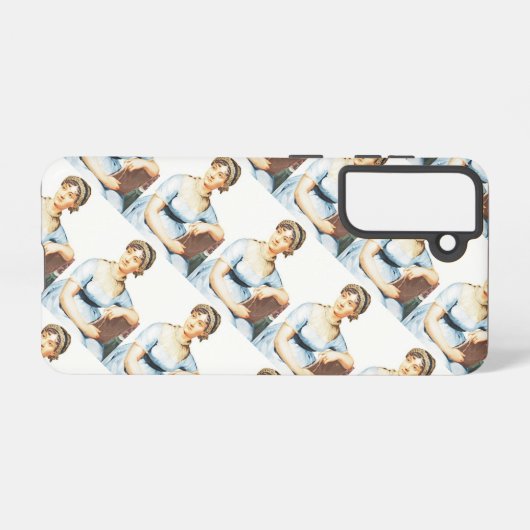Coque Samsung Galaxy Jane Austen (Verso Horizontal)