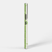 Coque Samsung Galaxy Japanese Bamboo and Floral Stripe Pattern (Côté droit)