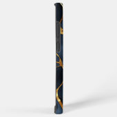 Coque Samsung Galaxy Japonais Kintsugi bleu foncé (Côté droit)