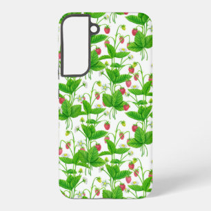 Coque Samsung Galaxy Jardin aux fraises