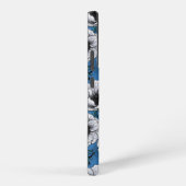 Coque Samsung Galaxy Jardin d'anémone blanc (Côté droit)