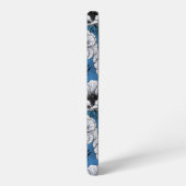 Coque Samsung Galaxy Jardin d'anémone blanc (Côté gauche)