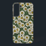 Coque Samsung Galaxy Jardin de la jonquille<br><div class="desc">Motif dessiné à la main avec des fleurs de jonquilles.</div>