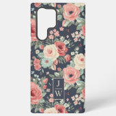 Coque Samsung Galaxy Jardin Rose Dusky (Verso)
