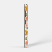 Coque Samsung Galaxy Jardin rose et orange Motif (Côté droit)