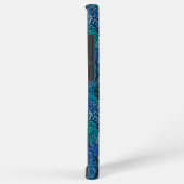 Coque Samsung Galaxy Jardin succulent en bleu (Côté droit)