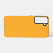 Coque Samsung Galaxy Jaune clair (Crayola) (couleur solide) (Verso Horizontal)