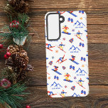 Coque Samsung Galaxy Jay Peak Vermont Ski Motif de snowboard<br><div class="desc">Un drôle de motif de ski hivernal pour la station de ski Jay Peak dans le Vermont,  États-Unis. Idée cadeau idéale pour les amateurs de sports d'hiver : ski,  snowboard,  freestyle,  ski de fond,  saut à ski.</div>