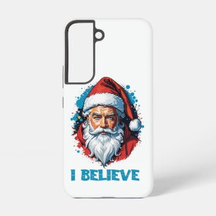 Coque Samsung Galaxy Je crois en le style Graffiti du Père Noël
