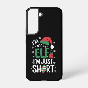 Coque Samsung Galaxy Je ne suis pas un elfe juste petit drôle de Noël X