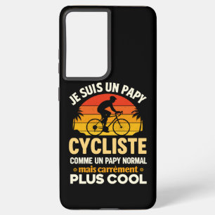 Coque Samsung Galaxy Je Suis Un Papy Cycliste Bicyclette Grand Père 