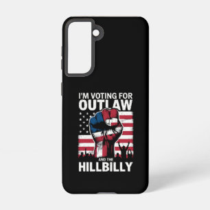 Coque Samsung Galaxy Je vote pour l'hors-la-loi et le Hillbilly 2024 U
