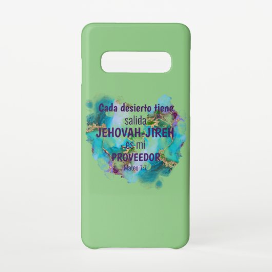 Coque Samsung Galaxy Jehovah Jireh Proveedor espagnol Marbre couleurs (Dos)