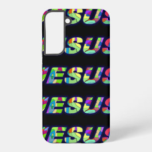 Coque Samsung Galaxy Jésus Connectez-vous en plusieurs couleurs