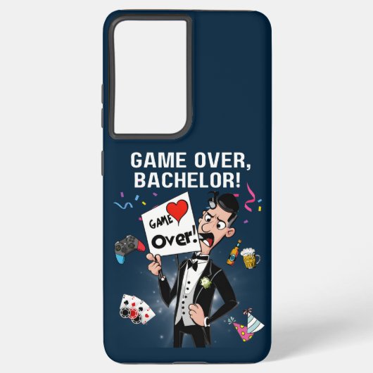 Coque Samsung Galaxy Jeu, Bachelor ! (Verso)