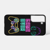 Coque Samsung Galaxy Jeu vidéo cool Neon (Verso Horizontal)