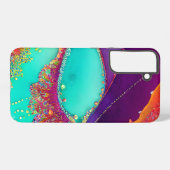 Coque Samsung Galaxy Joli Art De La Plage Abstrait (Verso Horizontal)