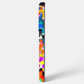 Coque Samsung Galaxy Joli carnet carré abstrait coloré (Verso Horizontal)