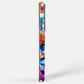 Coque Samsung Galaxy Joli carnet carré abstrait coloré (Côté droit)