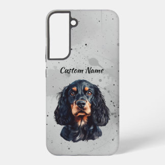 Coque Samsung Galaxy Joli chien Springer Spaniel  animal familier nom p