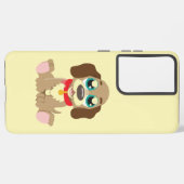 Coque Samsung Galaxy Joli Chiot Avec De Beaux Yeux (Verso Horizontal)