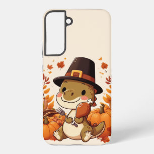 Coque Samsung Galaxy Joli dinosaure de Thanksgiving