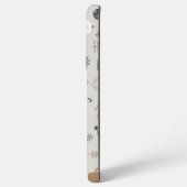 Coque Samsung Galaxy Joli Doodle de Noël Motif sans couture (Verso Horizontal)