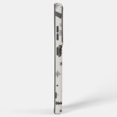 Coque Samsung Galaxy Joli Doodle de Noël Motif sans couture (Côté droit)