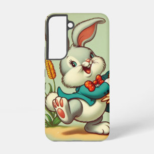Coque Samsung Galaxy Joli lapin de dessin animé vintage