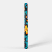 Coque Samsung Galaxy Joli Motif de fleurs Abstraites (Côté droit)