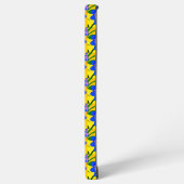 Coque Samsung Galaxy Joli Motif de fleurs Abstraites (Côté gauche)