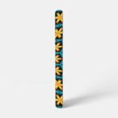 Coque Samsung Galaxy Joli Motif de fleurs Abstraites (Côté gauche)