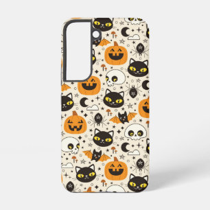 Coque Samsung Galaxy Joli motif rétro Halloween