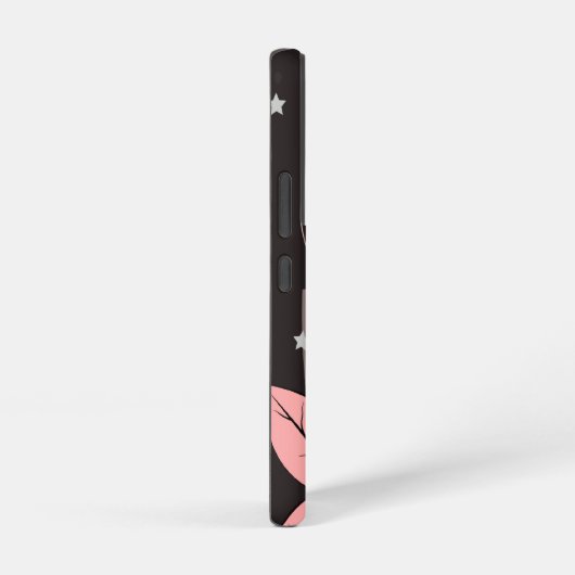 Coque Samsung Galaxy Jolie fée rose et étoiles (Côté droit)